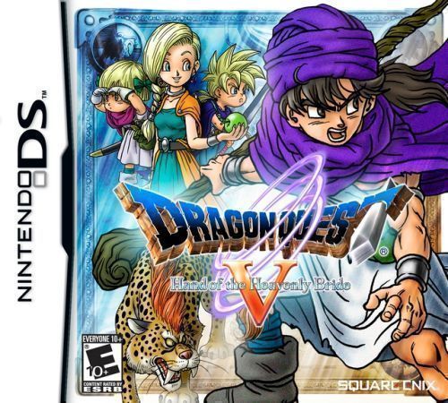Dragon Quest V - Hand Of The Heavenly Bride (US) (USA) Game Cover